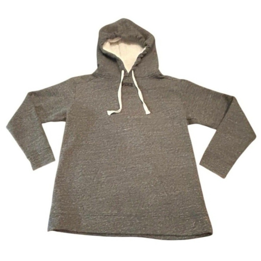 PINK Victoria's Secret Gray Fleece Lined Hoodie Sweatshirt Casual Comfy Sz Small